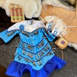 American Girl Jingle Dress and Kaya accessories